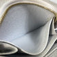 LOUIS VUITTON Coin case M63994 Epi Leather white epi love lock Zip around purse Women Used Authentic