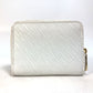 LOUIS VUITTON Coin case M63994 Epi Leather white epi love lock Zip around purse Women Used Authentic