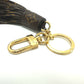 LOUIS VUITTON Bag charm MP1768 Monogram canvas Brown Tassel Keychain Women Used Authentic