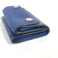 LOUIS VUITTON Trifold wallet M67620 Taiga Leather, Monogram Canvas blue Taigalama Discovery Compact Wallet mens Used Authentic