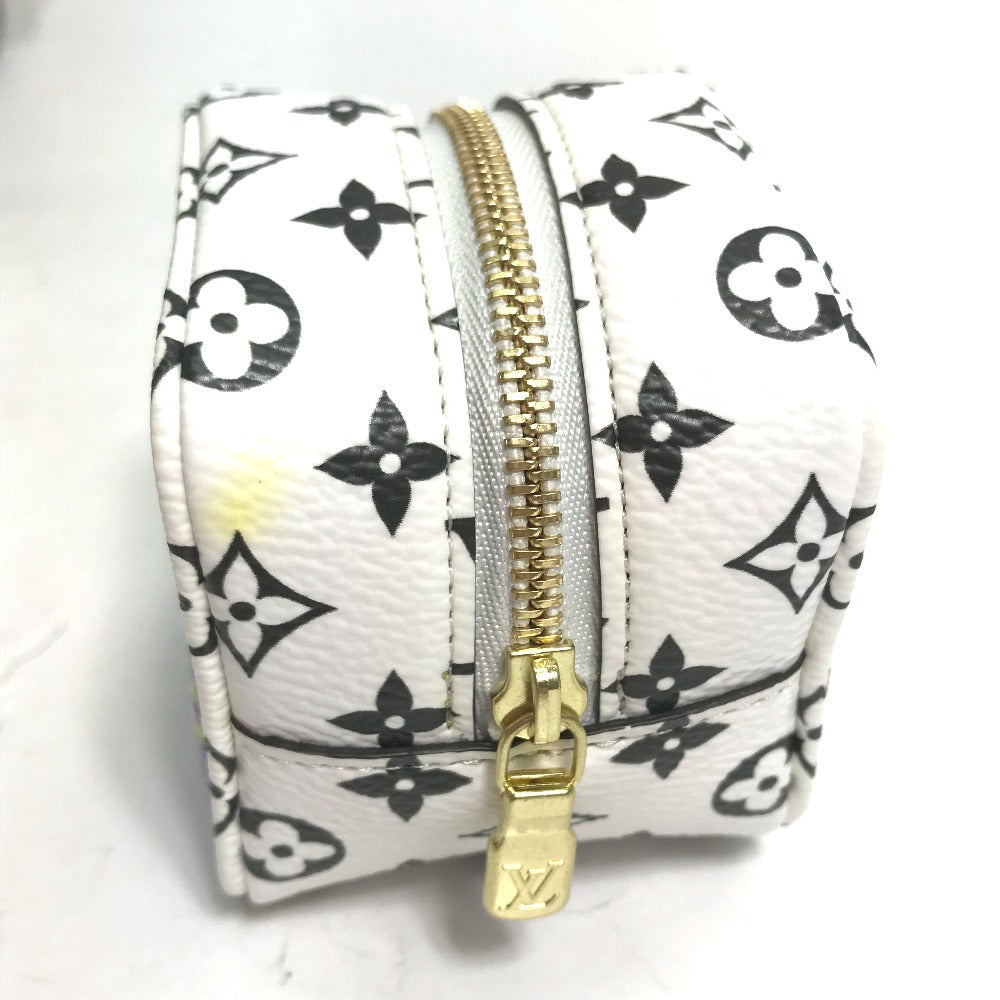 LOUIS VUITTON Pouch M67669 Canvas, Giant Monogram yellow Monogram Giant Portomonet Cube Women Used Authentic