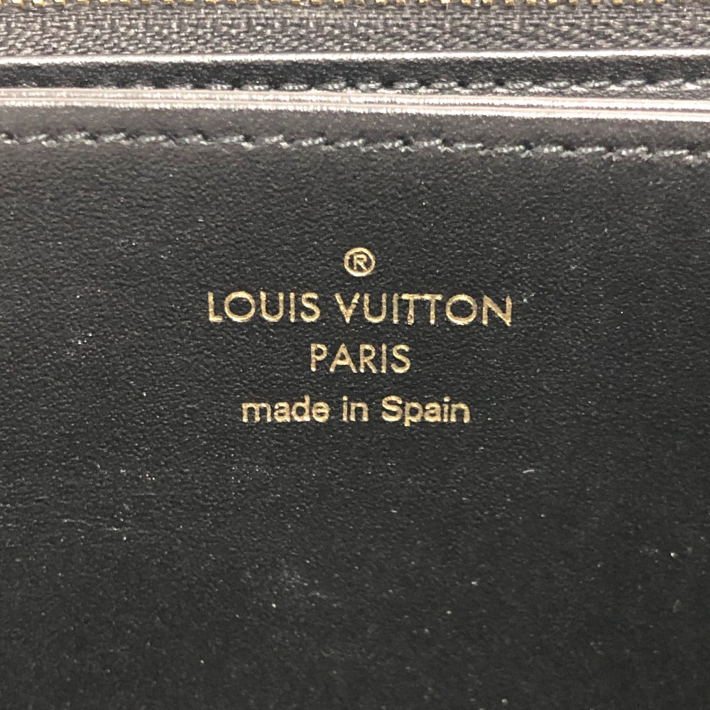 LOUIS VUITTON Long Wallet Purse ‚l67687 Monogram reverse canvas Brown Monogram Giant Women Used Authentic