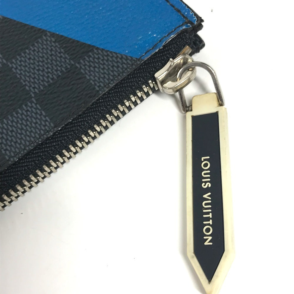 LOUIS VUITTON Clutch bag N41594　 Damier Grafitto Canvas black America's Cup Damier Graphite Pochette Jules GM