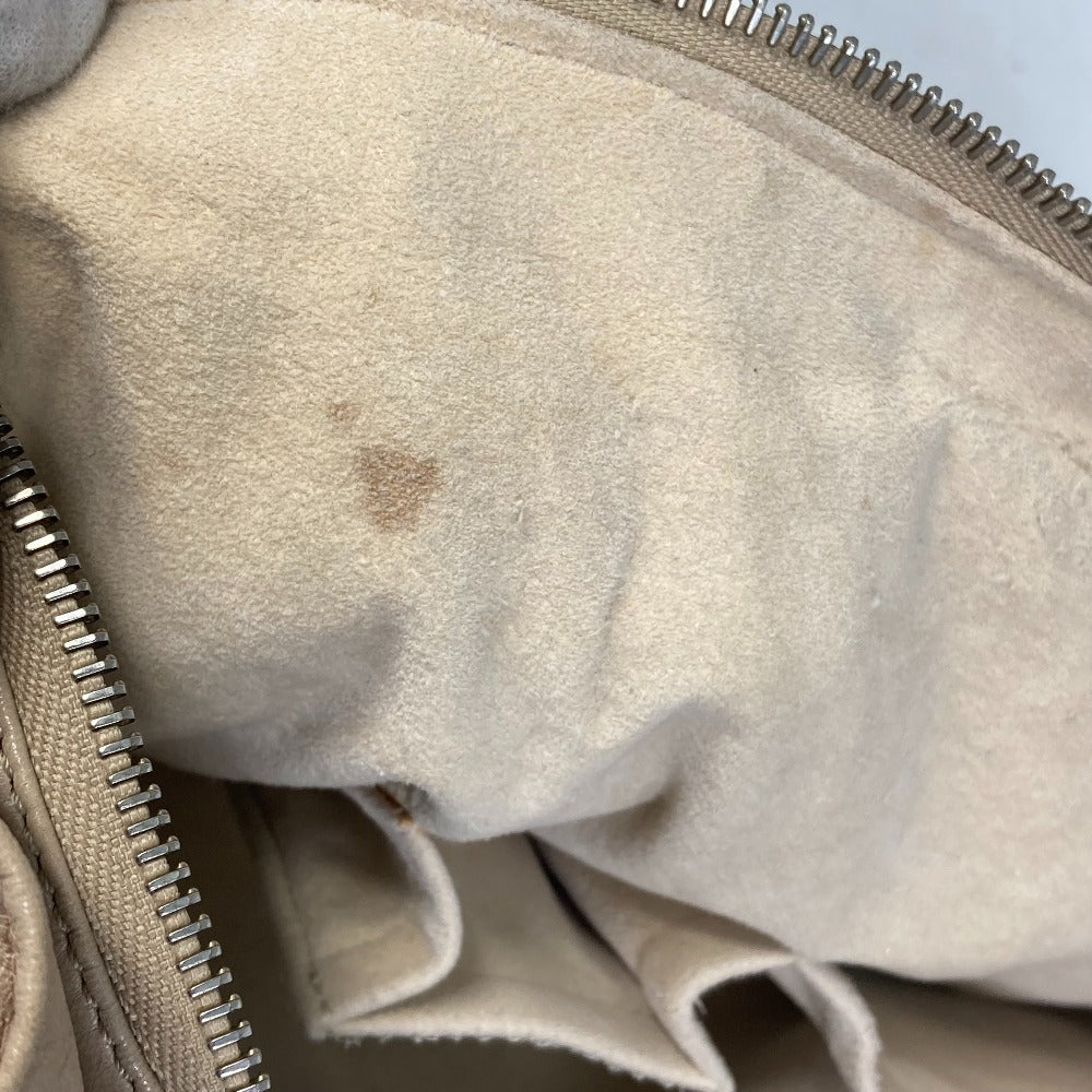 LOUIS VUITTON Shoulder Bag M95423 leather beige Monogram Olympe Nimbs GM Women Used Authentic