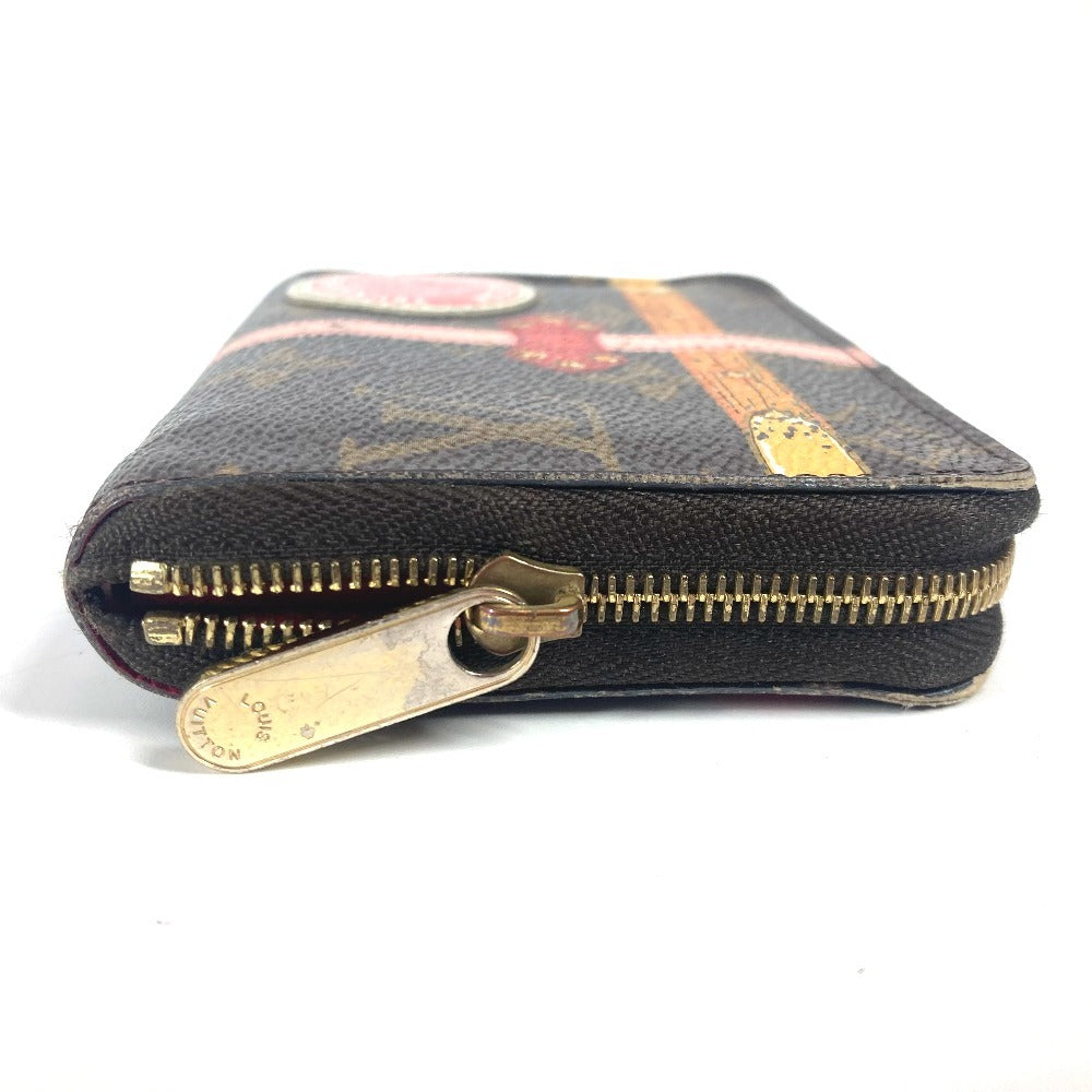 LOUIS VUITTON Coin case M62617 Monogram canvas multicolor Monogram Summer Trunk Zippy coin purse Women Used Authentic
