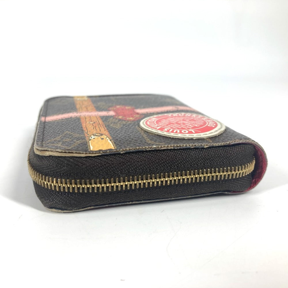LOUIS VUITTON Coin case M62617 Monogram canvas multicolor Monogram Summer Trunk Zippy coin purse Women Used Authentic