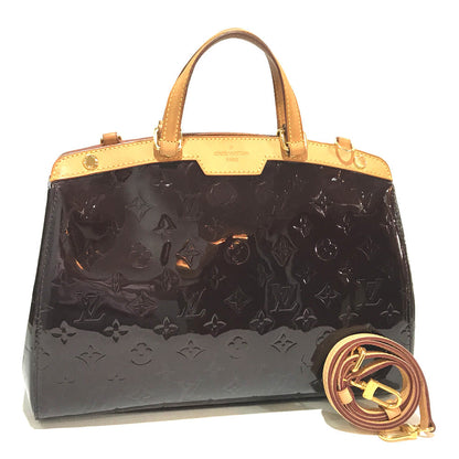 LOUIS VUITTON Handbag M91455 Monogram Vernis Terre Domble Monogram Vernis Blair MM Women Used Authentic