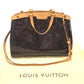 LOUIS VUITTON Handbag M91455 Monogram Vernis Terre Domble Monogram Vernis Blair MM Women Used Authentic