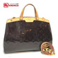 LOUIS VUITTON Handbag M91455 Monogram Vernis Terre Domble Monogram Vernis Blair MM Women Used Authentic
