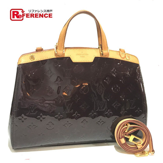 LOUIS VUITTON Handbag M91455 Monogram Vernis Terre Domble Monogram Vernis Blair MM Women Used Authentic