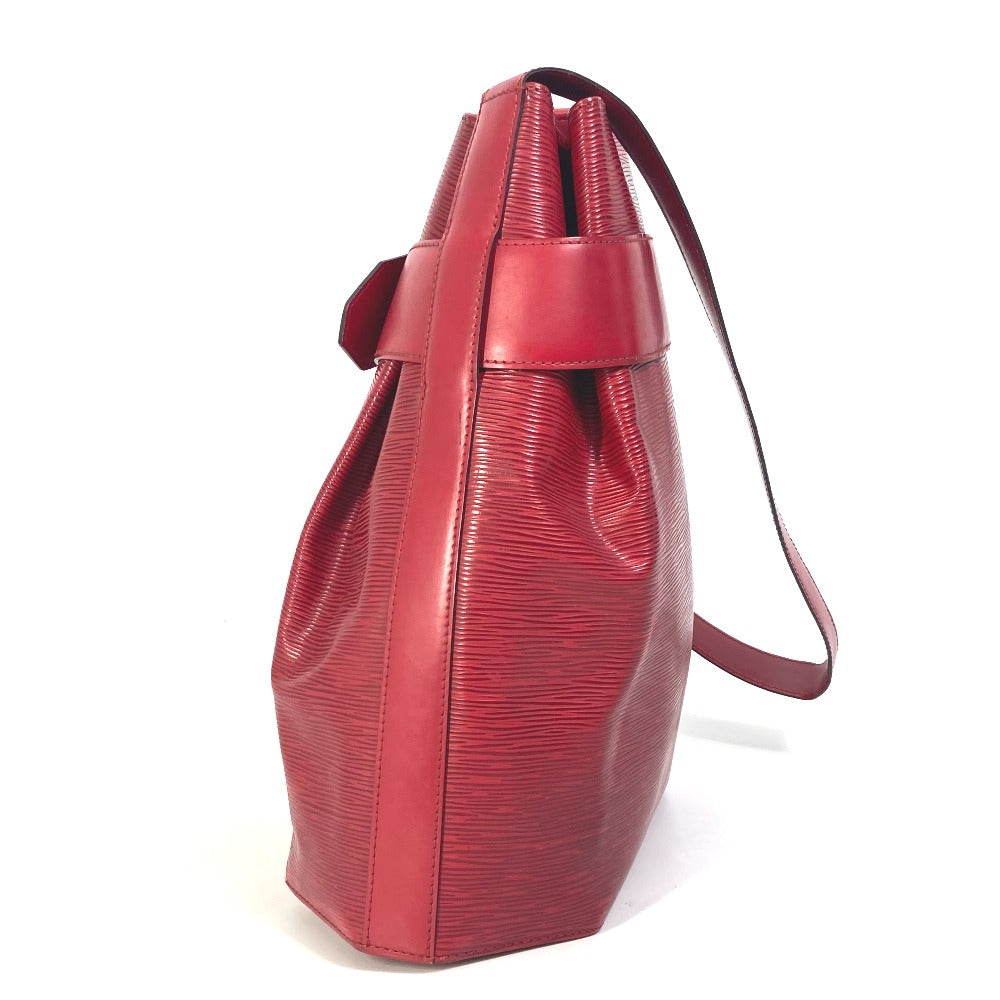 LOUIS VUITTON Shoulder Bag M80193  Epi Leather Red Epi Sack de Paul Women Used Authentic