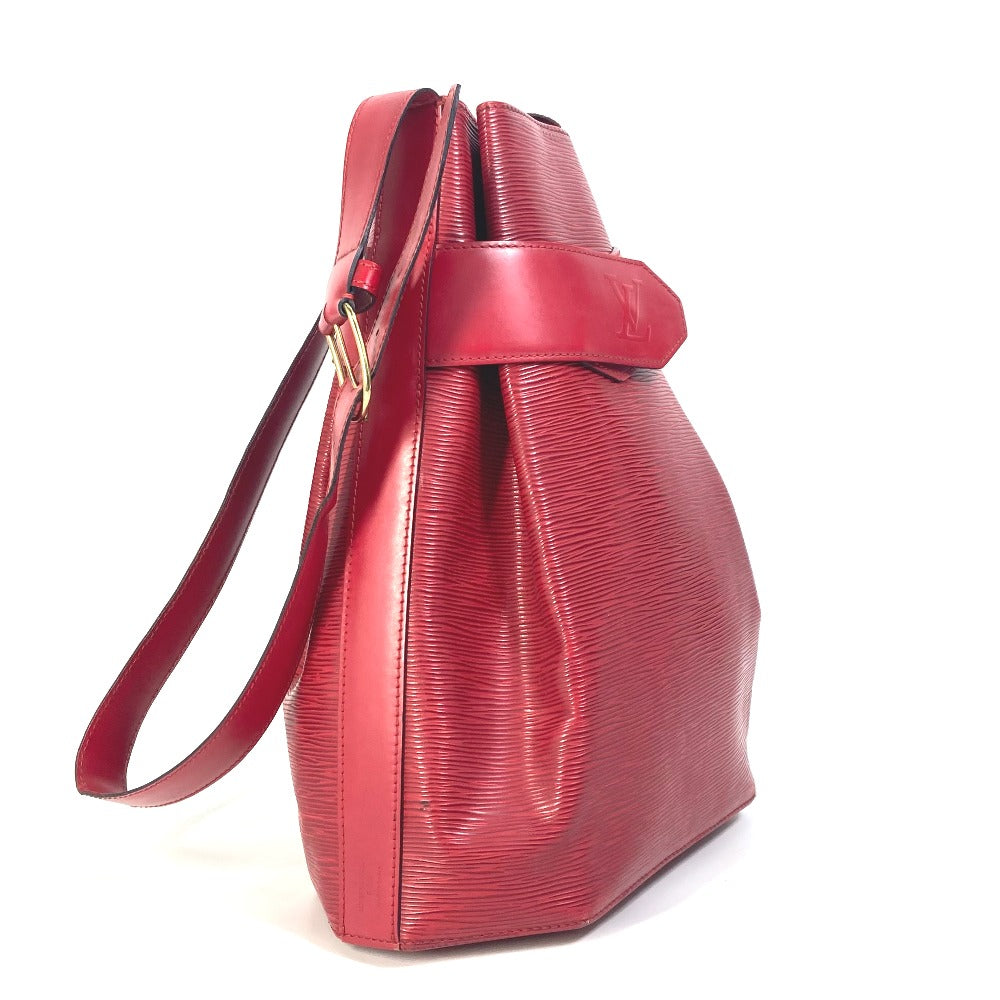 LOUIS VUITTON Shoulder Bag M80193  Epi Leather Red Epi Sack de Paul Women Used Authentic