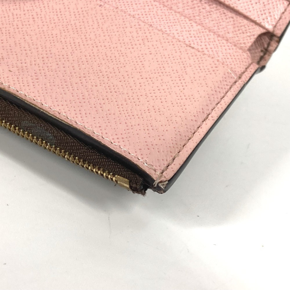 LOUIS VUITTON Trifold wallet M62933 Monogram canvas Brown Monogram Portefeuillezoe Women Used Authentic