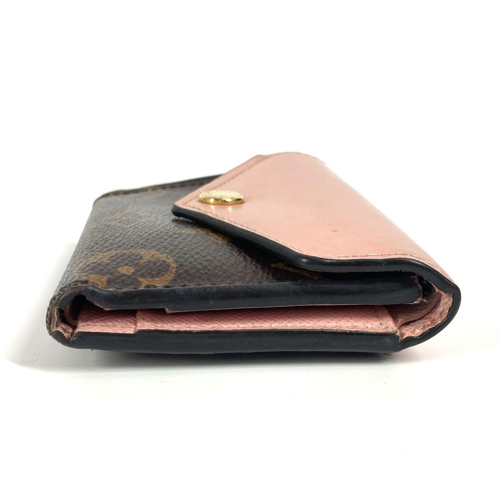 LOUIS VUITTON Trifold wallet M62933 Monogram canvas Brown Monogram Portefeuillezoe Women Used Authentic