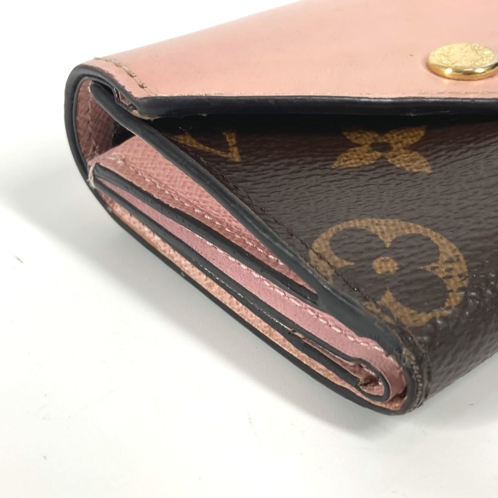 LOUIS VUITTON Trifold wallet M62933 Monogram canvas Brown Monogram Portefeuillezoe Women Used Authentic