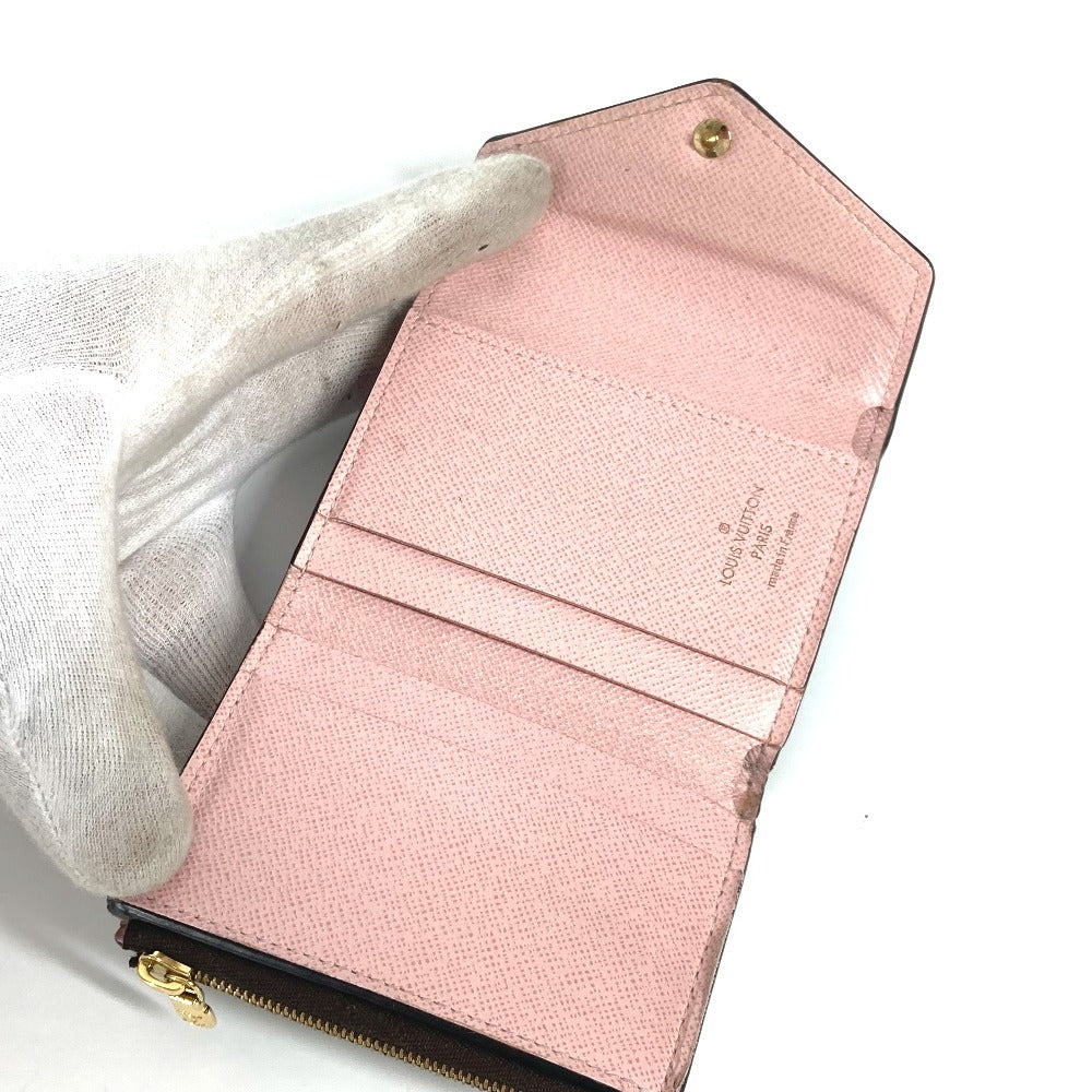 LOUIS VUITTON Trifold wallet M62933 Monogram canvas Brown Monogram Portefeuille Zoe