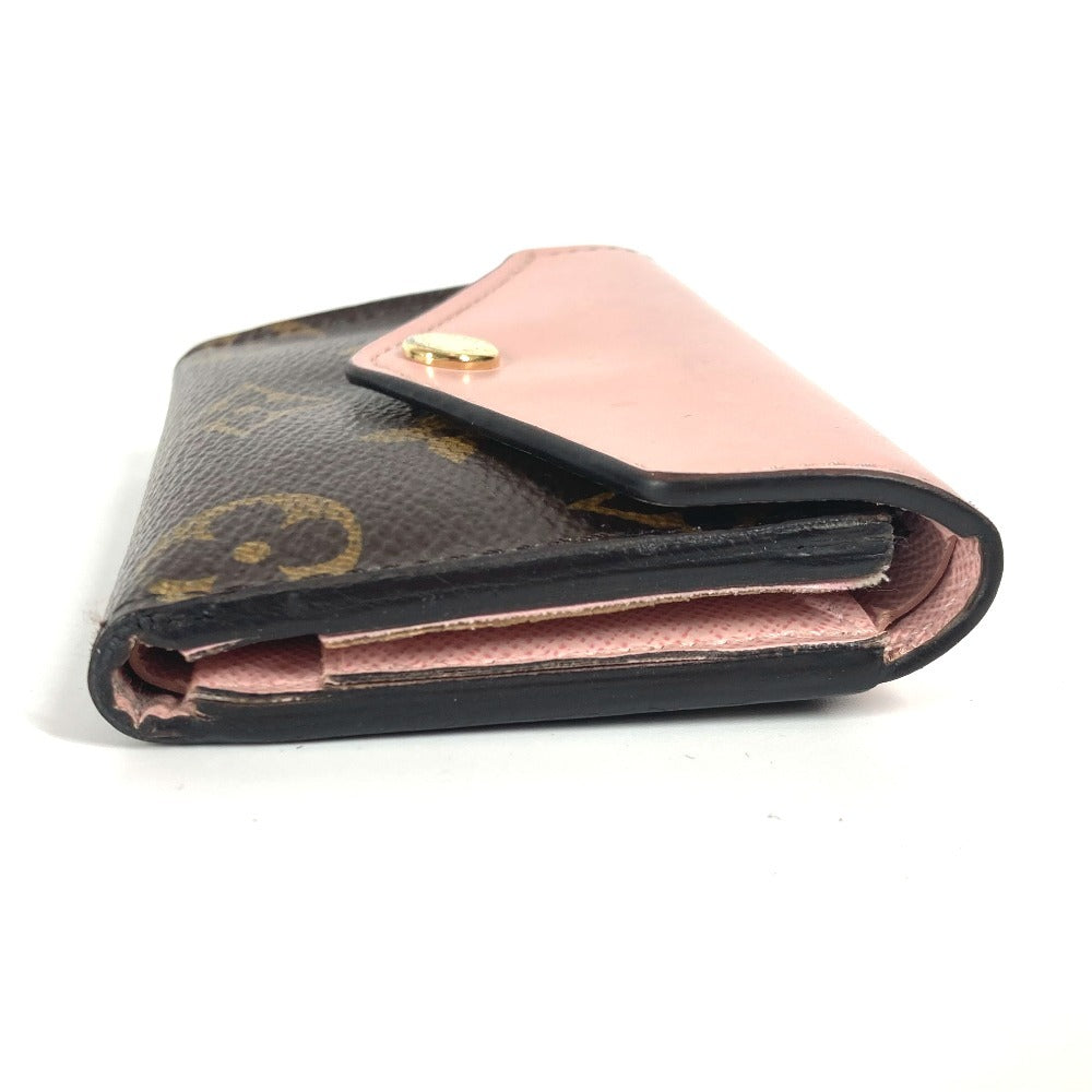 LOUIS VUITTON Trifold wallet M62933 Monogram canvas Brown Monogram Portefeuille Zoe