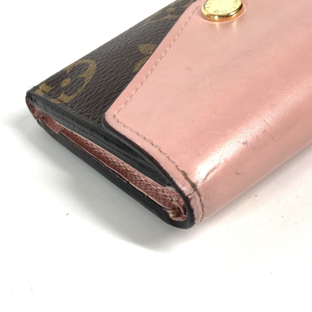 LOUIS VUITTON Trifold wallet M62933 Monogram canvas Brown Monogram Portefeuille Zoe