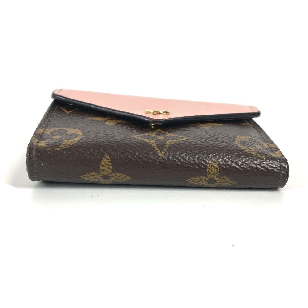 LOUIS VUITTON Trifold wallet M62933 Monogram canvas Brown Monogram Portefeuille Zoe