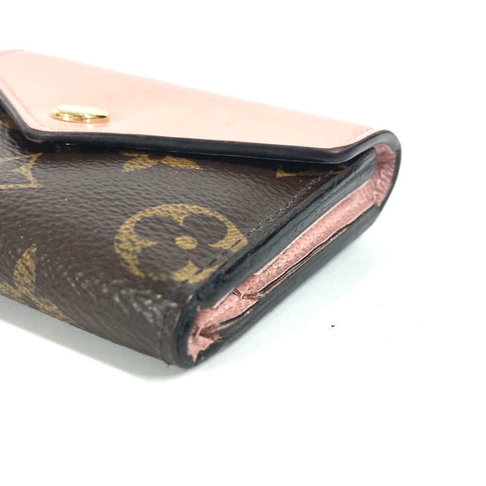LOUIS VUITTON Trifold wallet M62933 Monogram canvas Brown Monogram Portefeuille Zoe