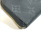 LOUIS VUITTON Coin case M63536  Monogram Eclipse Canvas black Monogram Eclipse Portemonejour