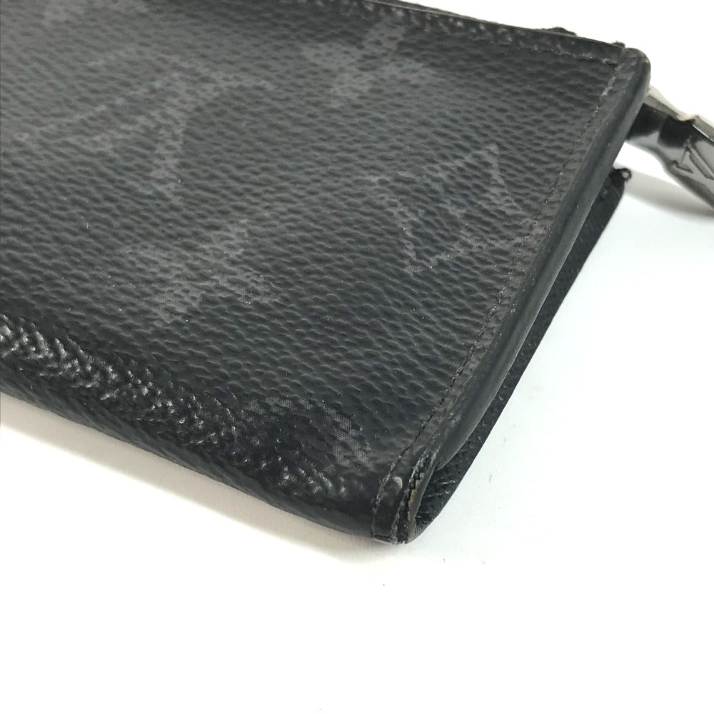 LOUIS VUITTON Coin case M63536  Monogram Eclipse Canvas black Monogram Eclipse Portemonejour