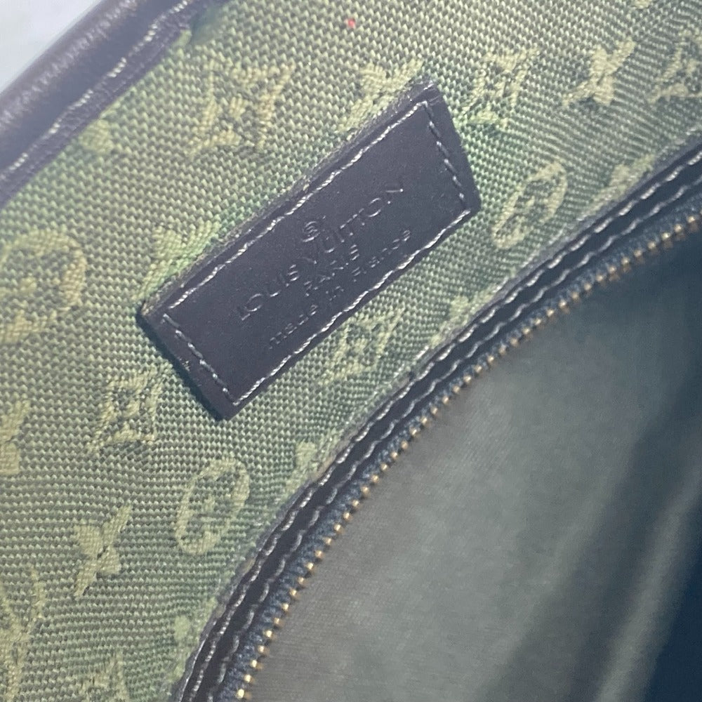 LOUIS VUITTON Shoulder Bag M92322 Monogram mini canvas khaki Monogram mini Bussus Marie Kate Women Used Authentic