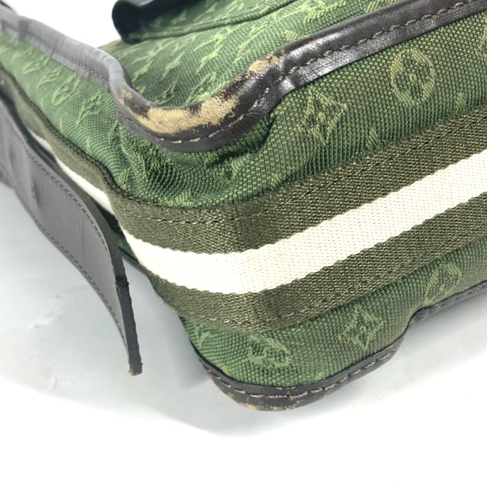 LOUIS VUITTON Shoulder Bag M92322 Monogram mini canvas khaki Monogram mini Bussus Marie Kate Women Used Authentic