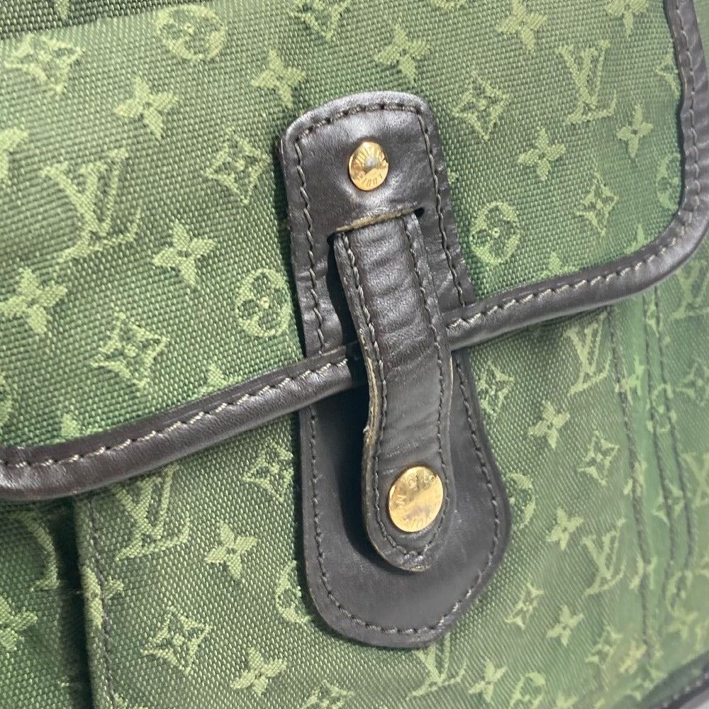 LOUIS VUITTON Shoulder Bag M92322 Monogram mini canvas khaki Monogram mini Bussus Marie Kate Women Used Authentic