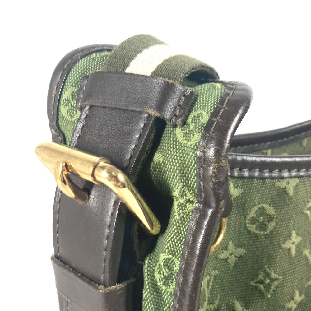 LOUIS VUITTON Shoulder Bag M92322 Monogram mini canvas khaki Monogram mini Bussus Marie Kate Women Used Authentic