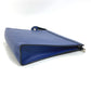 LOUIS VUITTON business bag M30575 Taiga Leather blue Taiga Pochette Voyage MM mens Used Authentic