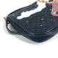 LOUIS VUITTON Shoulder Bag M92273 MonogramSatinCanvas black Monogram satin Conte du Fe Musette Women Used Authentic
