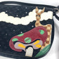 LOUIS VUITTON Shoulder Bag M92273 MonogramSatinCanvas black Monogram satin Conte du Fe Musette Women Used Authentic