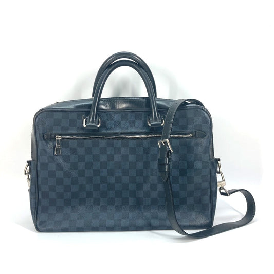 LOUIS VUITTON Business bag ‚m41347 Damier Cobalt Canvas black Damier Cobalt Porto Documan Business PDB mens Used Authentic