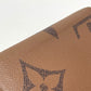 LOUIS VUITTON Long Wallet Purse M69353 Monogram canvas Brown Monogram Giant Zippy wallet Women Used Authentic