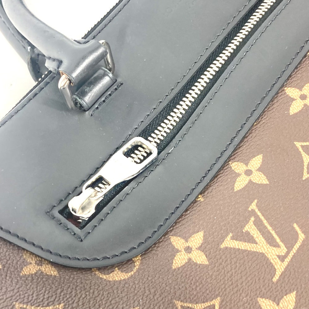 LOUIS VUITTON Business bag M54019 Monogram macacer canvas Brown Monogram macacer Porto Documan Jule PDJ