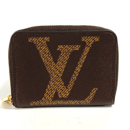 LOUIS VUITTON Coin case M69354 Monogram giant canvas Brown Monogram Giant Zip around purse Women Used Authentic