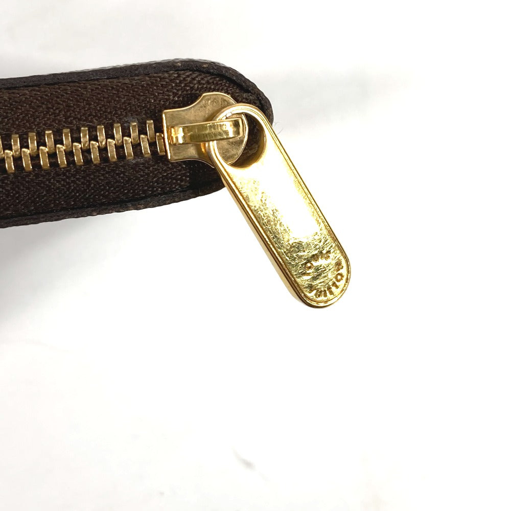 LOUIS VUITTON Coin case M69354 Monogram giant canvas Brown Monogram Giant Zip around purse Women Used Authentic