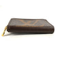 LOUIS VUITTON Coin case M69354 Monogram giant canvas Brown Monogram Giant Zip around purse Women Used Authentic