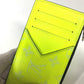 LOUIS VUITTON Coin case M30320 Taiga Leather, Monogram Canvas Fluorescent yellow Taigalama Coin card holder