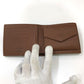 LOUIS VUITTON Folded wallet M62288 Monogram canvas Brown logo Portefeuille Marco NM Women Used Authentic