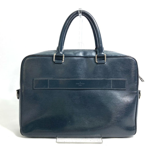 LOUIS VUITTON Business bag M54092 Epi Leather Navy Epi Porto documen business mens Used Authentic