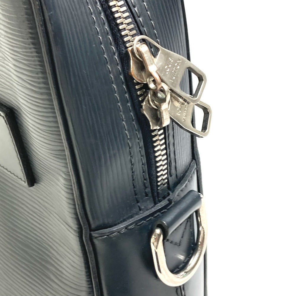 LOUIS VUITTON Business bag M54092 Epi Leather Navy Epi Porto documen business mens Used Authentic