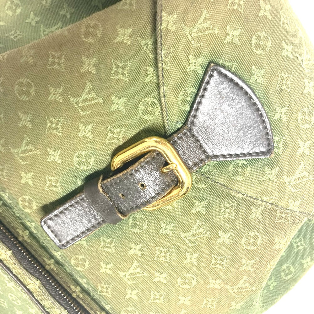 LOUIS VUITTON Backpack M92456 Monogram mini canvas khaki Monogram mini Montsouris GM unisex(Unisex) Used Authentic