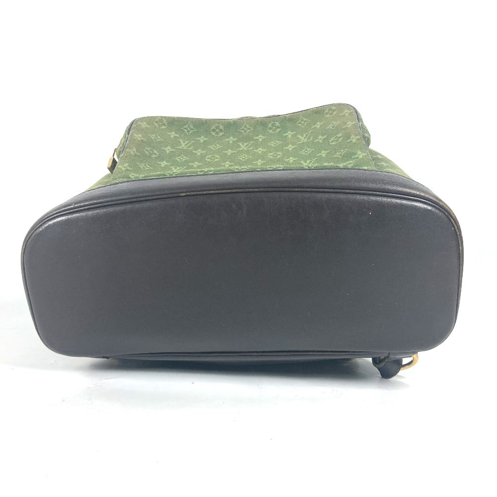 LOUIS VUITTON Backpack M92456 Monogram mini canvas khaki Monogram mini Montsouris GM unisex(Unisex) Used Authentic
