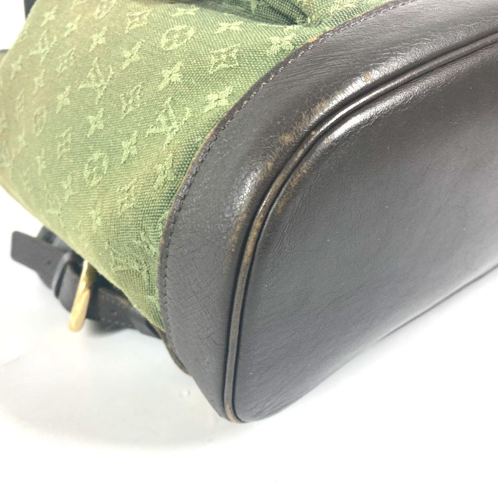 LOUIS VUITTON Backpack M92456 Monogram mini canvas khaki Monogram mini Montsouris GM unisex(Unisex) Used Authentic
