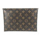 LOUIS VUITTON Clutch bag M62034 Monogram canvas Brown Monogram Pochette Kirigami Women Used Authentic