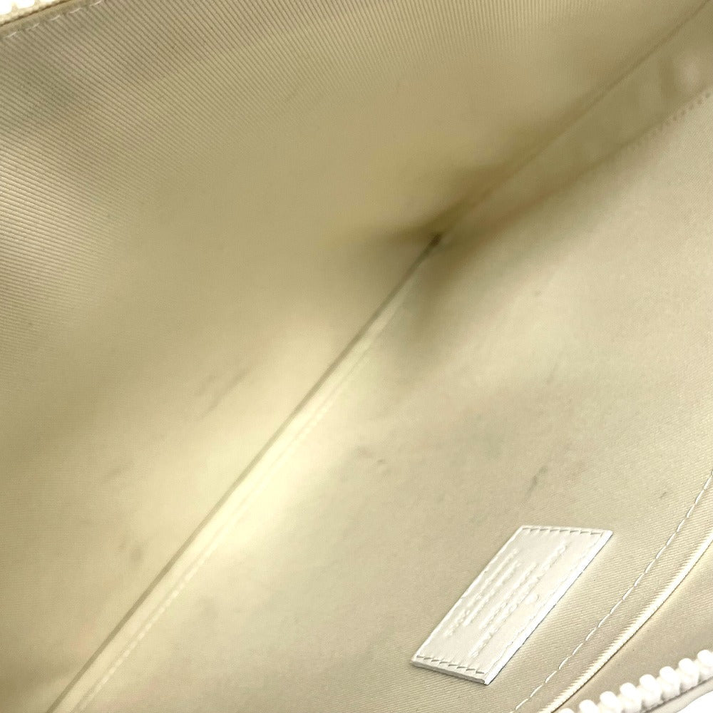 LOUIS VUITTON Clutch bag M67462 Taurillon Clemence white Taurillon Clemence Monogram Pochette A4 mens Used Authentic