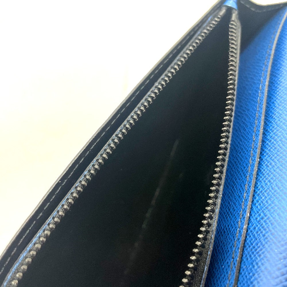 LOUIS VUITTON Long Wallet Purse M68718 Epi Leather Blue x red x green Epi Portefeuille Brother NM Women(Unisex) Used Authentic