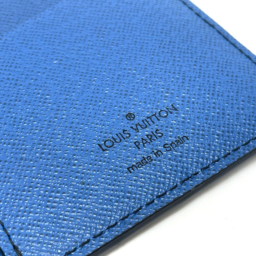 LOUIS VUITTON Long Wallet Purse M68718 Epi Leather Blue x red x green Epi Portefeuille Brother NM Women(Unisex) Used Authentic